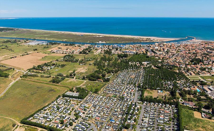 Mobilhome Pour 4 A 6 Personnes Valras-Plage Eksteriør billede